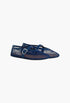 Midnight - Ballet Flats In Fishnet - GLAM MODA
